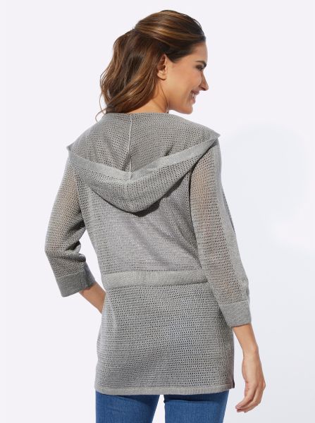 Sieh an! Strickjacke Ajourstrickjacke günstig online kaufen