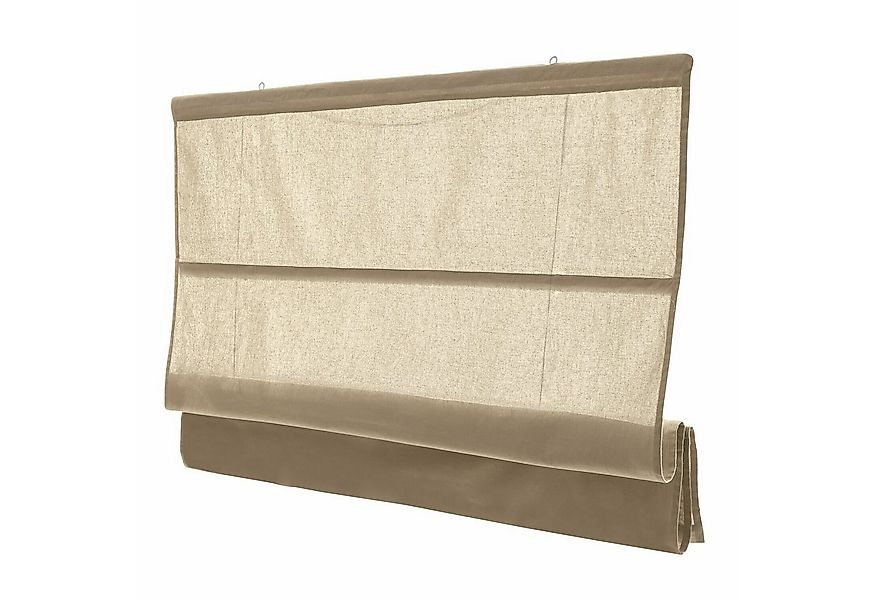 Mirabeau Raffrollo Faltrollo Fides leinen günstig online kaufen