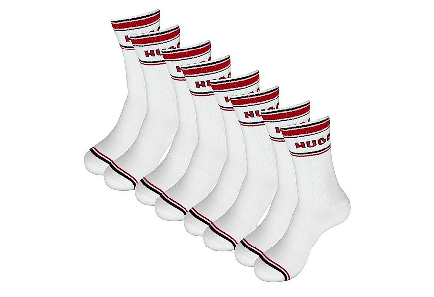 HUGO Langsocken QS Varsity CC (4-Paar) mit verstärkter Fußspitze günstig online kaufen