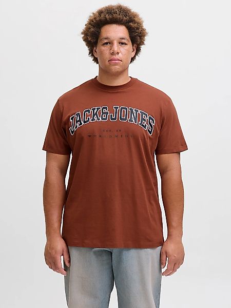 Jack & Jones PlusSize T-Shirt "JJECALEB VARSITY TEE SS O-NECK NOOS PLS" günstig online kaufen
