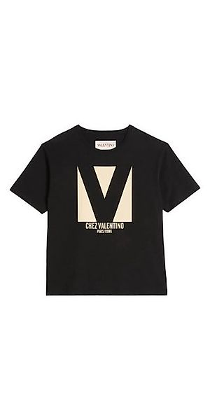 VALENTINO GARAVANI Print-Shirt Valentino Garavani Logo Print T-Shirt Schwar günstig online kaufen
