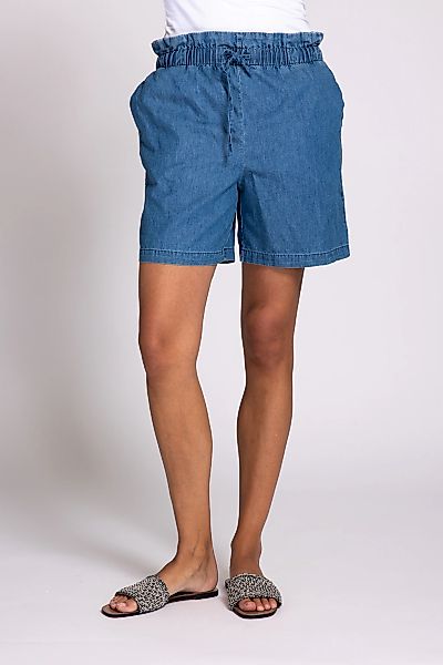 Zhrill Shorts "PAOLA", Denim-Look, mit elastischem, gerafftem Bund günstig online kaufen