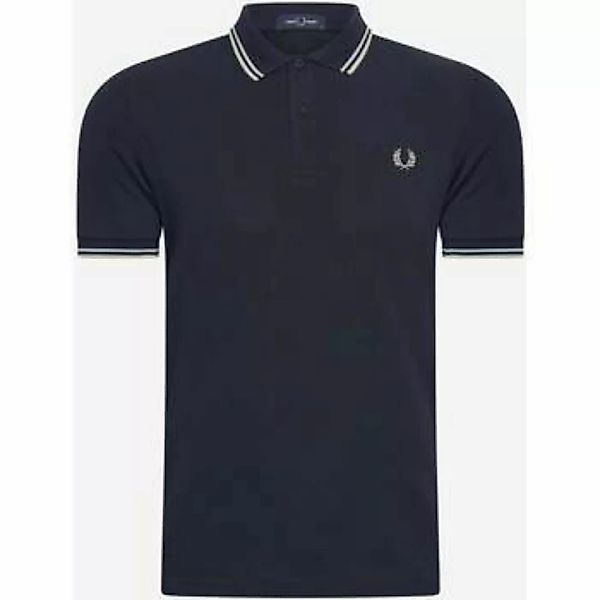 Fred Perry  T-Shirts & Poloshirts Twin tipped  shirt - nvy slvbl wrmgre günstig online kaufen