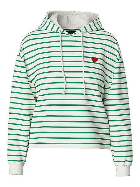 pieces Kapuzensweatshirt PCCHILLI LS HOODIE STRIPES günstig online kaufen