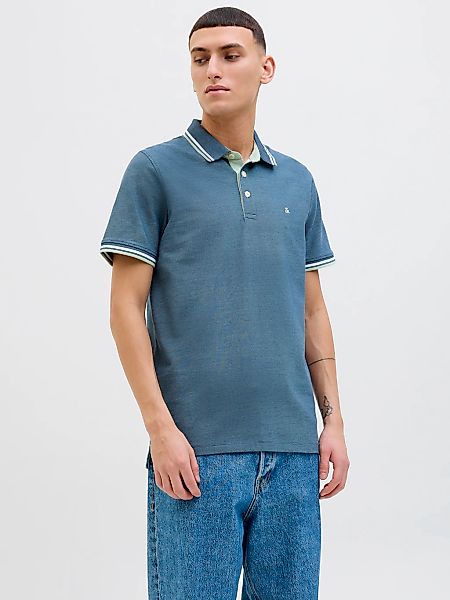 Jack & Jones Poloshirt "JJEPAULOS POLO SS NOOS", mit Logo Stickerei günstig online kaufen