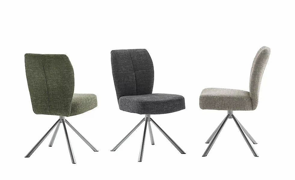 uno Esszimmerstuhl  drehbar Kea ¦ grau ¦ Maße (cm): B: 48 H: 88 T: 61.0 Stü günstig online kaufen