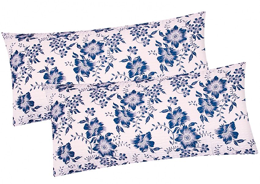 Heubergshop Kissenbezug, (2 Stück), Seersucker 40x80cm günstig online kaufen