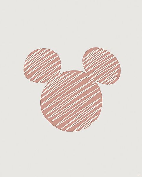 Komar Bild "Striped Mouse" Natur 1 Stk. tlg. Wandbild zur Dekoration im Kin günstig online kaufen