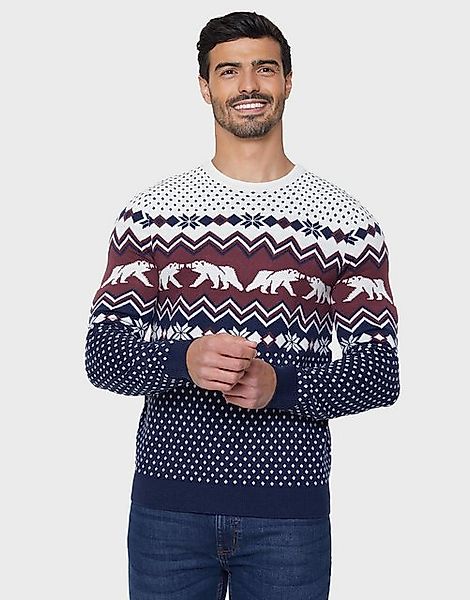 Threadbare Rundhalspullover Polar Walk (1-tlg) im tollen Weihnachts-Look günstig online kaufen
