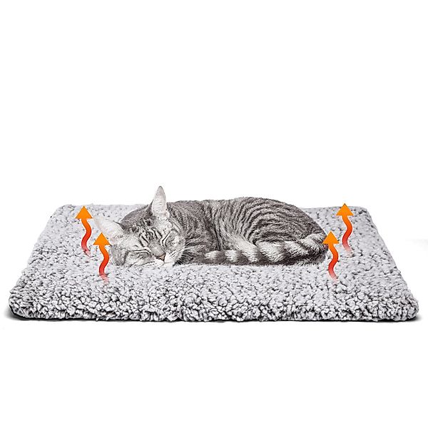 nobleza Tierkissen Tierdecke Selbstheizendes Katzenbett Hundematte günstig online kaufen