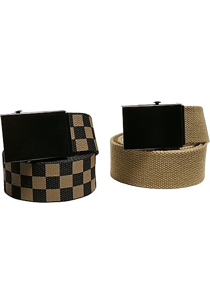 URBAN CLASSICS Hüftgürtel "Urban Classics Unisex Check And Solid Canvas Bel günstig online kaufen