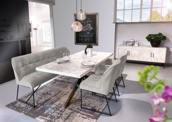 Gutmann Factory Esszimmerstuhl () 1 Stk. Chenille günstig online kaufen