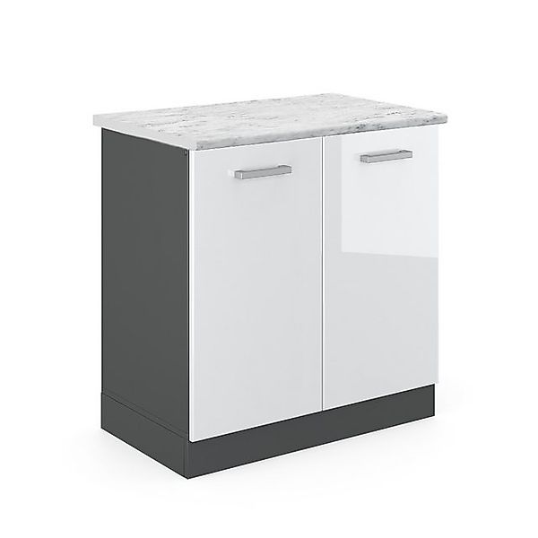 Vicco Spülenunterschrank R-Line Küchenunterschrank für die Spüle Weiß Hochg günstig online kaufen