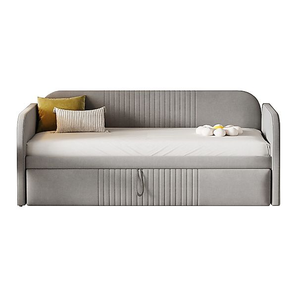 HAUSS SPOLE Polsterbett 90/180x190 cm Ausziehbares günstig online kaufen