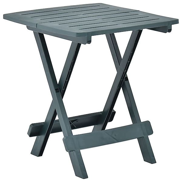 vidaXL Gartentisch Gartentisch Klappbar Grün 45x43x50 günstig online kaufen