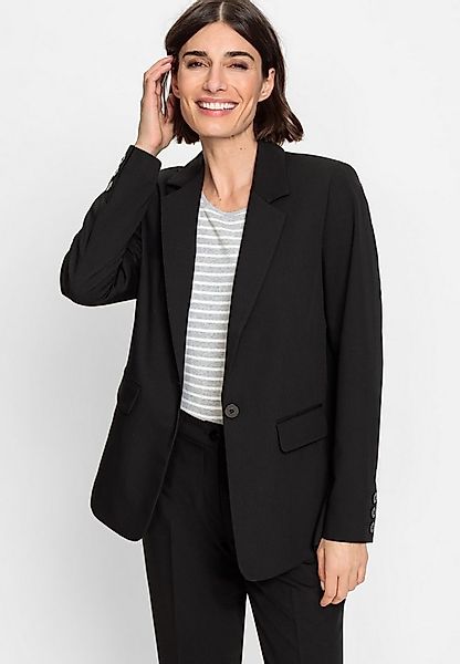 Olsen Kurzblazer mit 1-Knopf-Verschluss günstig online kaufen