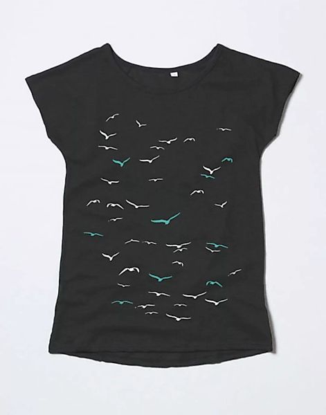 Bio T-shirt "Lea Möwen Arsenic" günstig online kaufen