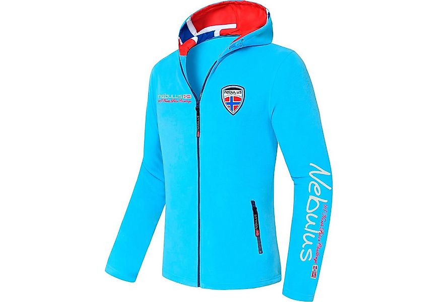 Nebulus Fleecejacke SCHWEDEN, P4601 - Herren, malibublau, 3XL günstig online kaufen