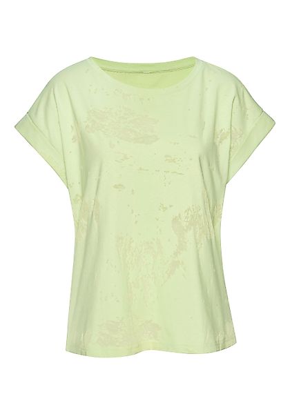 Bench. Funktionsshirt, in Burnout-Optik günstig online kaufen