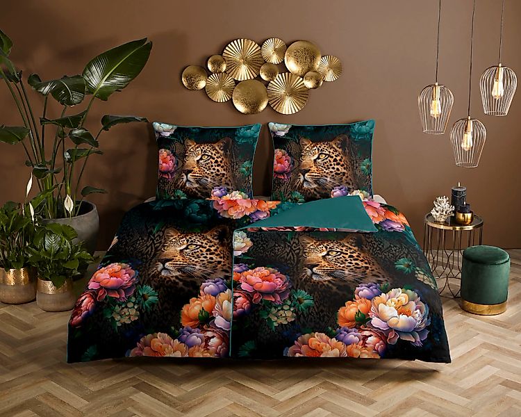 Descanso Wendebettwäsche "Mizz" 2 Stk. tlg. Baumwolle, Mako Satin, 135x200, günstig online kaufen