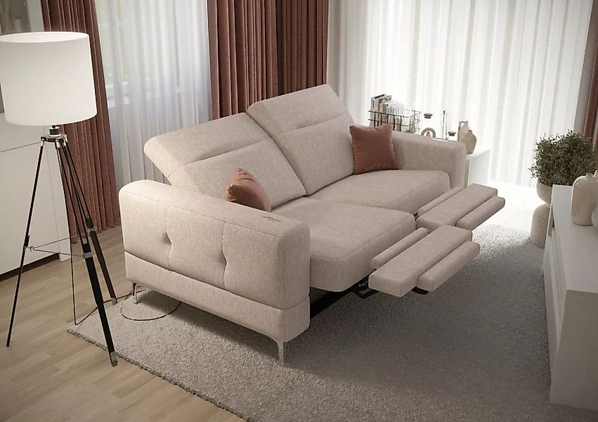 Möbel für Dich Sofa Modernes Sofa Malibu 2 Relax, mit elektrischer Relaxfun günstig online kaufen