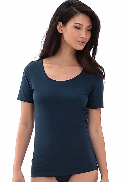 Mey Kurzarmshirt "SERIE COTTON PURE", Rundhalsausschnitt, Halbarm, Legere P günstig online kaufen