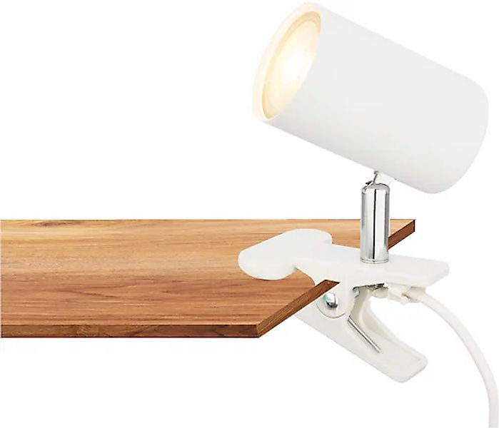 Briloner Leuchten Schreibtischlampe »KLEM« mit Klemme und schwenkbarem Spot günstig online kaufen