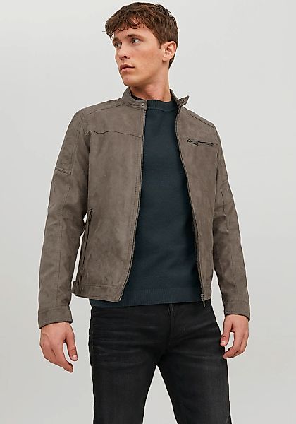 Jack & Jones Lederimitatjacke JJEROCKY JACKET günstig online kaufen