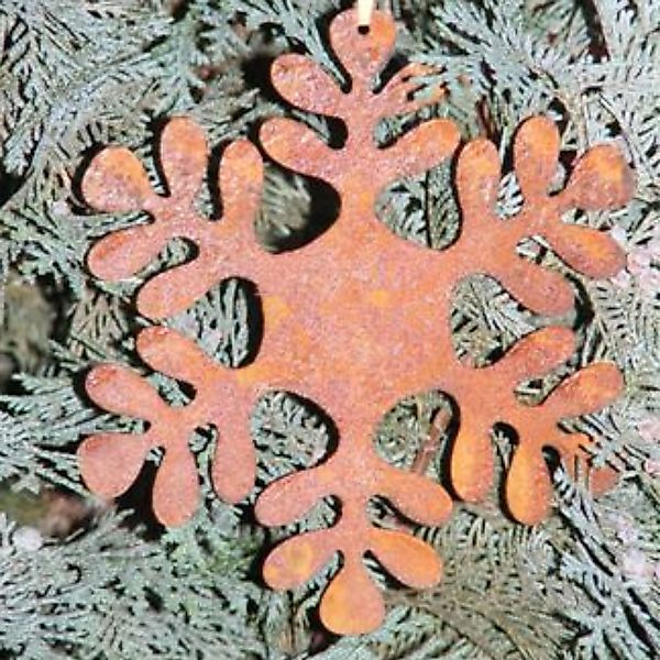 Rostikal Hängedekoration Schneeflocken Deko Weihnachten Fensterdeko, günstig online kaufen