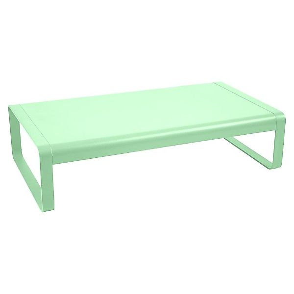Bellevie niedriger Lounge-Tisch groß 138 x 80cm Opalgrün günstig online kaufen