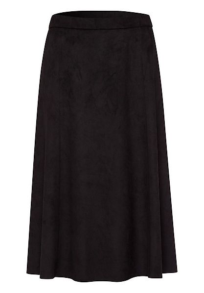 FRANK WALDER Maxirock in Veloursleder-Optik günstig online kaufen