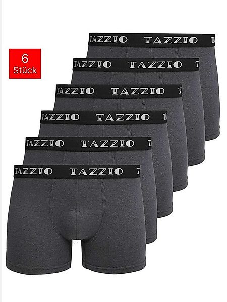 Tazzio Boxershorts 6er Pack BS1010 (Packung, 6-St) mit Logoschriftzug am Bu günstig online kaufen