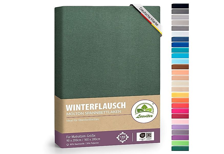 leevitex® Spannbettlaken für kalte Nächte – angenehm weich, passgenau, farb günstig online kaufen
