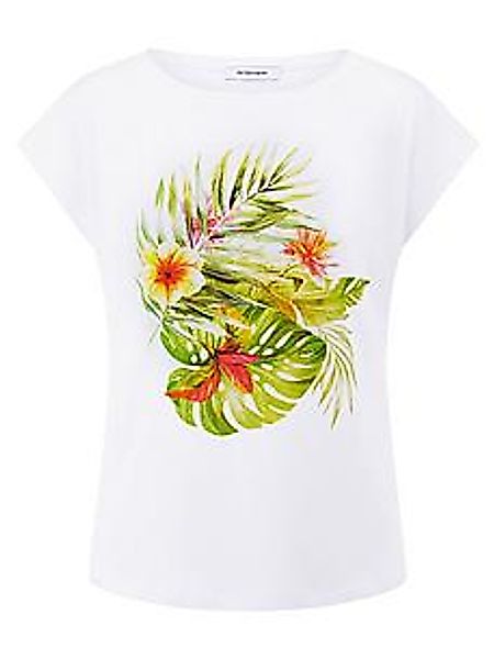 T-Shirt Rundhals-Ausschnitt Peter Hahn weiss günstig online kaufen