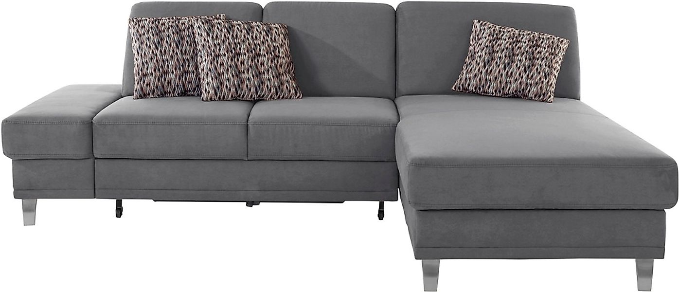 sit&more Ecksofa »Clio L-Form«, wahlweise mit Bettfunktion oder Vorziehsitz günstig online kaufen