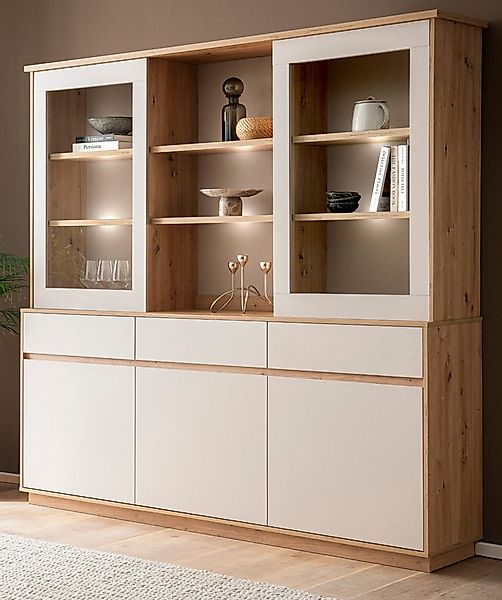 Furn.Design Buffet Kiruma (Buffetschrank in Kaschmir / Sand und Artisan Eic günstig online kaufen