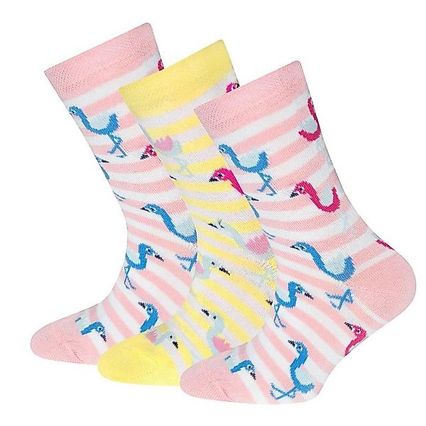 Ewers Socken Socken 3er Pack Flamingos (3-Paar) günstig online kaufen