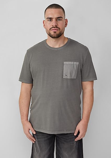 s.Oliver Kurzarmshirt T-Shirt mit Brusttasche und günstig online kaufen