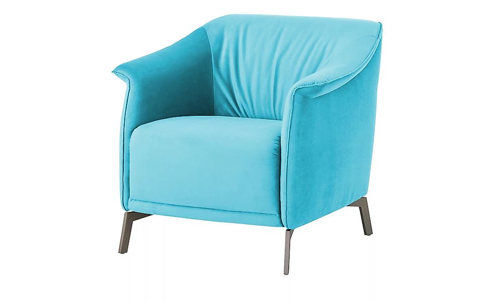 Sessel - rot - 80 cm - 77 cm - 83 cm - Polstermöbel > Sessel > Polstersesse günstig online kaufen