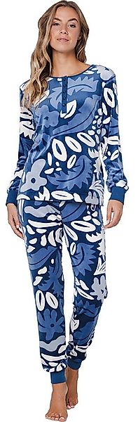 Pastunette Schlafanzug Pastunette Damen Nikki Pyjama (2 tlg) Modisches Desi günstig online kaufen