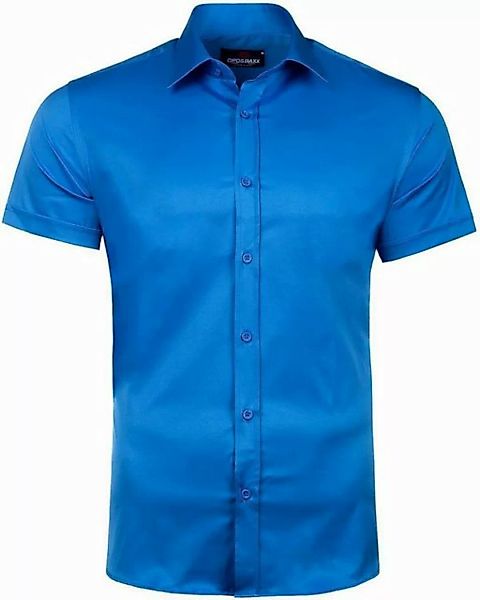 Cipo & Baxx Businesshemd Businesshemd CH167 Saxe Blue - Regular Fit - Kurza günstig online kaufen