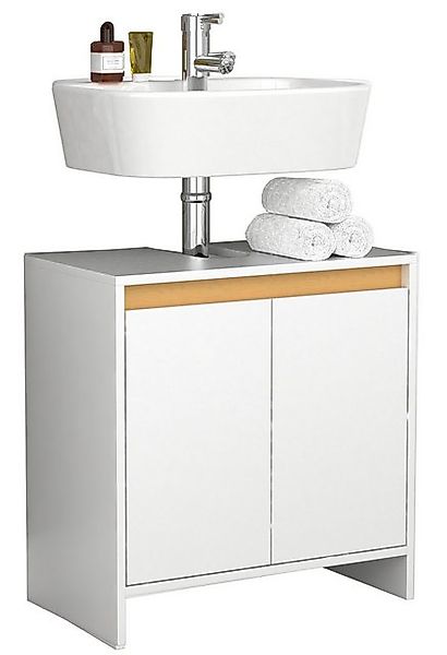 VCM Waschbeckenunterschrank Holz Badmöbel Badunterschrank Waschbecken günstig online kaufen