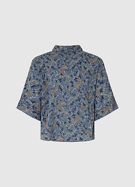 Pepe Jeans Druckbluse MERY mit Paisley Muster in trendy Pyjama-Style günstig online kaufen