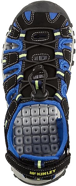 McKINLEY Ki.-Trek-Sandale Vapor II BLACK/BLUE/LIME Trekkingsandale günstig online kaufen