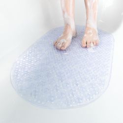 LuxusKollektion Badaccessoire-Set Ovale Badewannenmatte rutschfest, 68x38cm günstig online kaufen