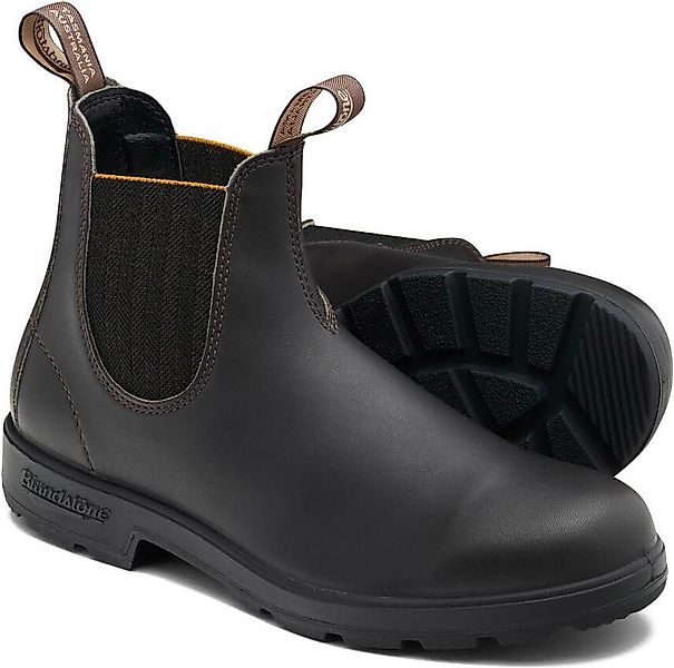 Blundstone #2403 Brown Leather With Mustard Elastic (Originals Series) Stie günstig online kaufen
