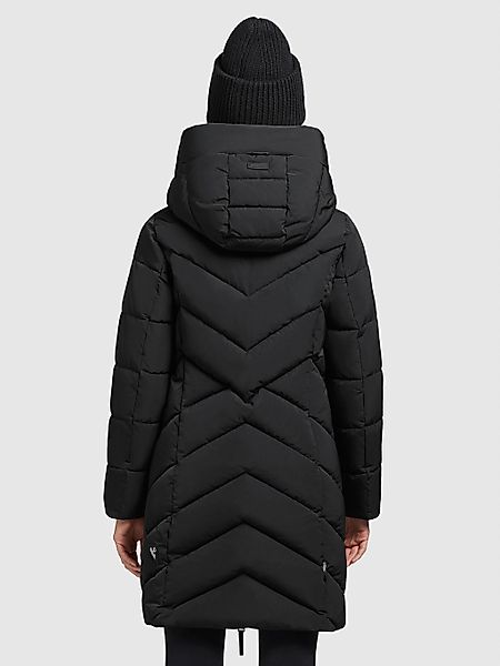 khujo Steppmantel "DARKA", mit extra breiter Krempe und einem innenliegende günstig online kaufen