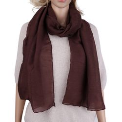 MIRROSI Modeschal weicher Unifarbe Schal 100% günstig online kaufen