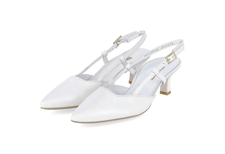 Paul Green Paul Green 7992-119 Damen Glattleder weiss Slingpumps günstig online kaufen