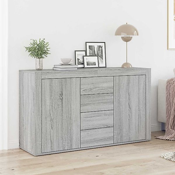 Nettlife Sideboard Weiß Holz 120 x günstig online kaufen
